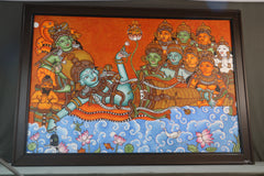 Laxmi Narayana Sree Sagaram Mural Painting