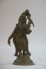Meenakshi Amman Panchaloha Antique Finish