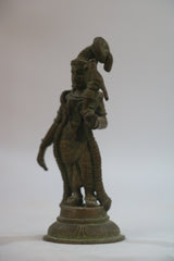 Meenakshi Amman Panchaloha Antique Finish