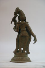 Meenakshi Amman Panchaloha Antique Finish