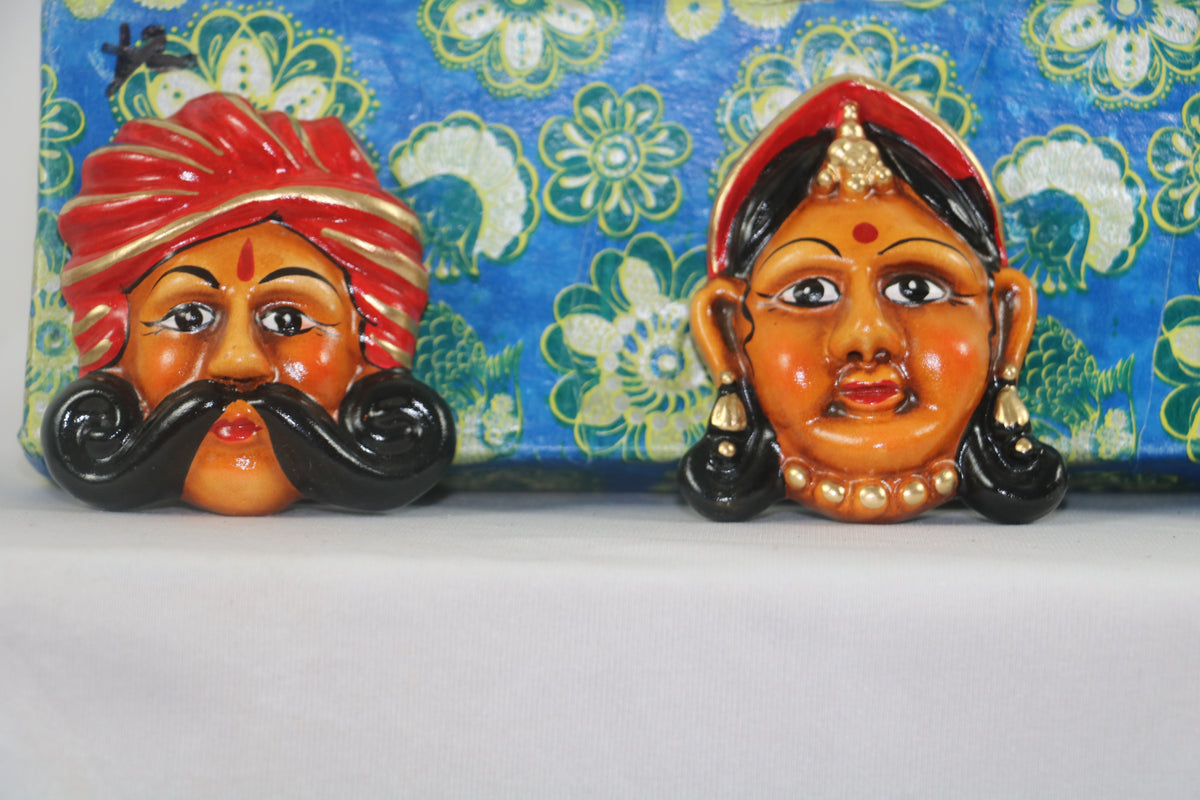 Hand-Painted Decorative Magnets | Artistic Fridge Magnets Set