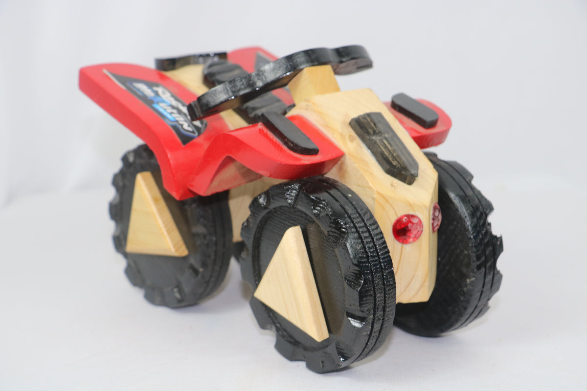 Channapatna Wooden Racing Car – Traditional Mud Racer Toy
