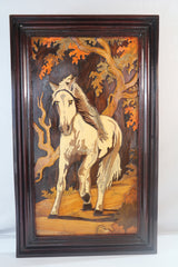 Horse Wood Inlay Mysore