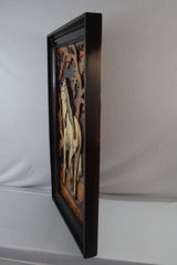Horse Wood Inlay Mysore