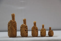 Family Wooden Carved Duck Family set of 5