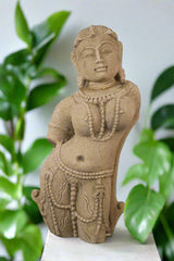 Divine Feminine Sandstone Sculpture - A Symbol of Grace & Beauty