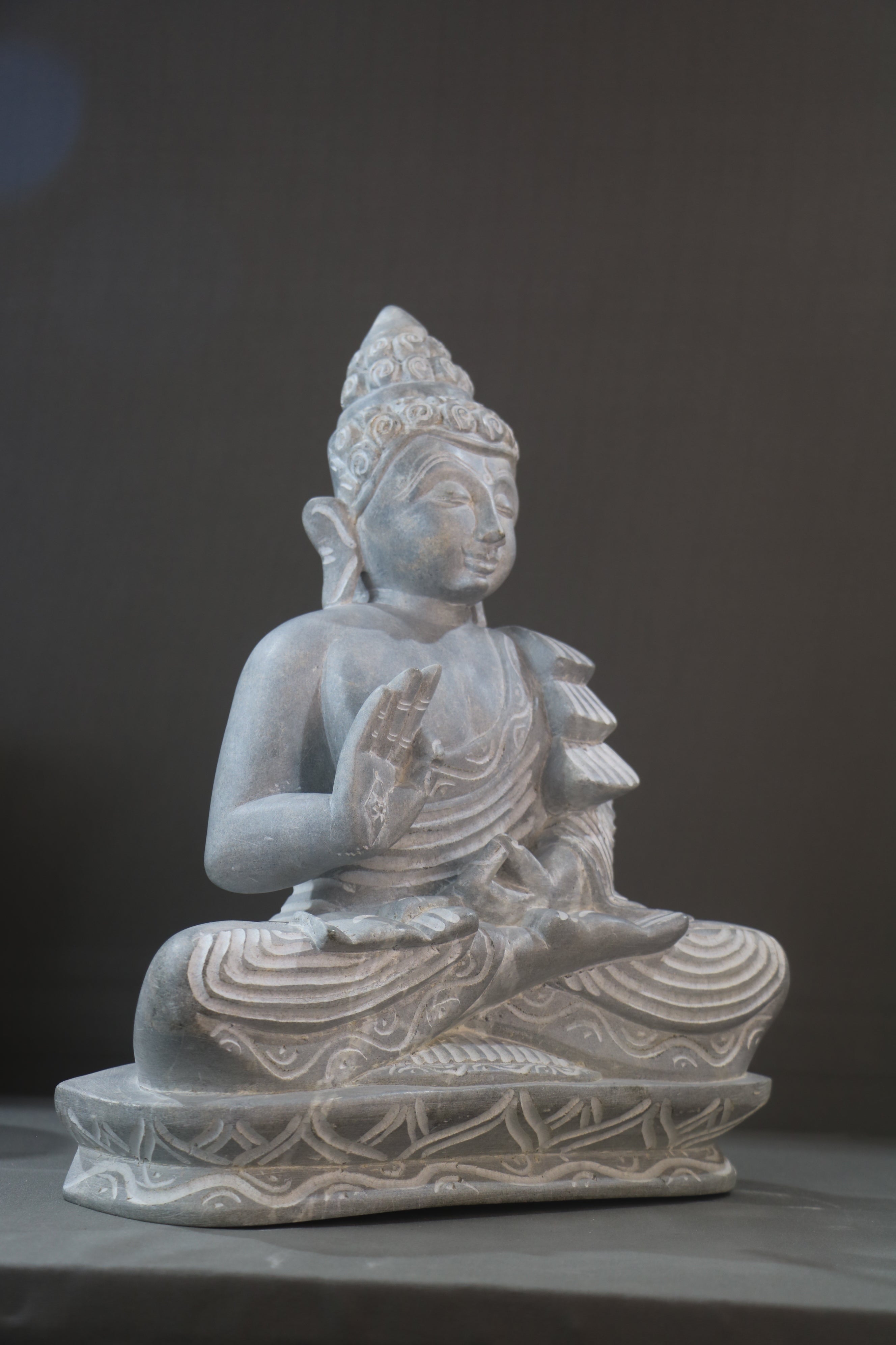 Buddha Statue Soft Stone
