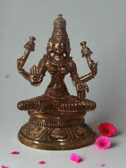 Panchaloha Goddess Lakshmi Idol – Symbol of Prosperity