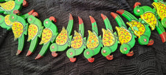 Traditional Wooden Parrot Wall Décor