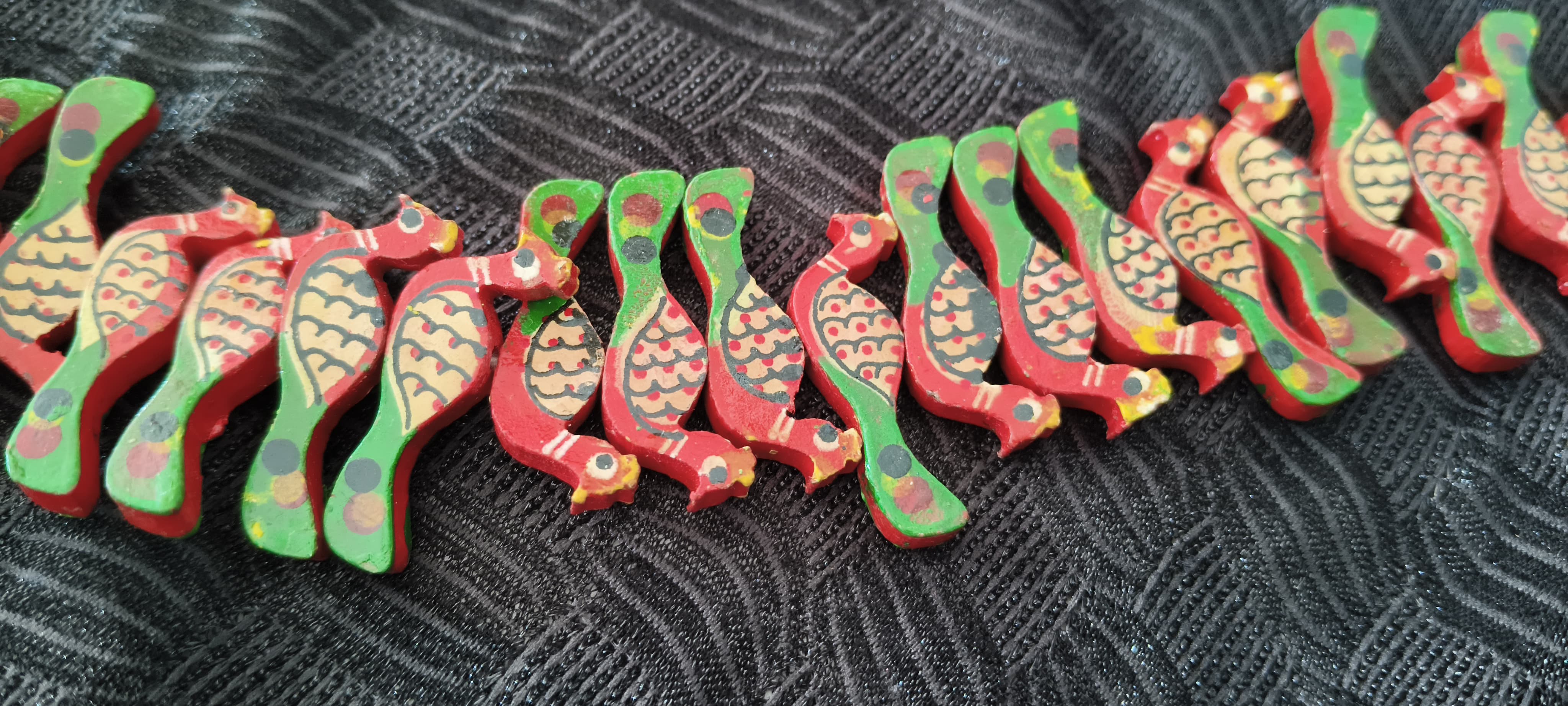 Decorative Wooden Peacock Hanging – Traditional Art Piece