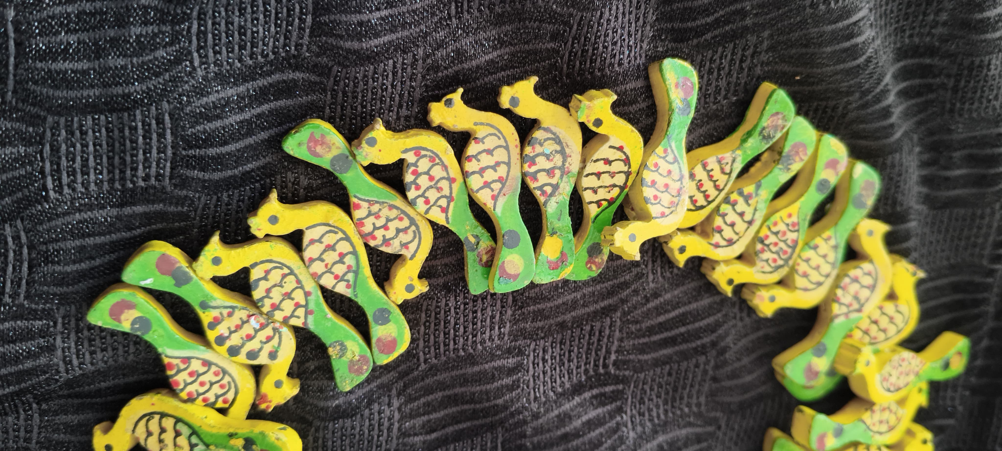 Decorative Wooden Peacock Hanging – Traditional Art Piece