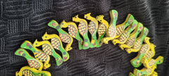 Decorative Wooden Peacock Hanging – Traditional Art Piece