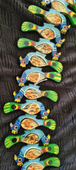 Decorative Wooden Peacock Hanging – Traditional Art Piece