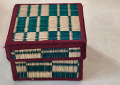 Handcrafted Korai Grass Organizer Boxes