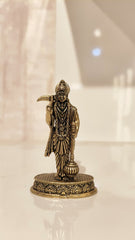 Exquisite Brass Idol of Lord Hanuman with Gada