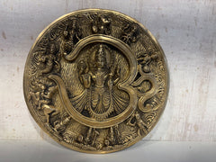 Vishnu Avatar and Goddess Lakshmi in the center