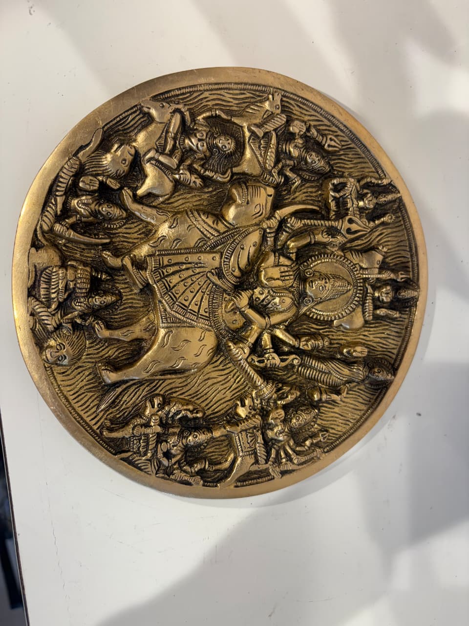 Vishnu Avatar and Goddess Lakshmi in the center