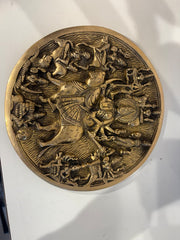 Vishnu Avatar and Goddess Lakshmi in the center