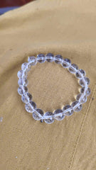 Natural Clear Crystal Stone Bracelet   Accessories