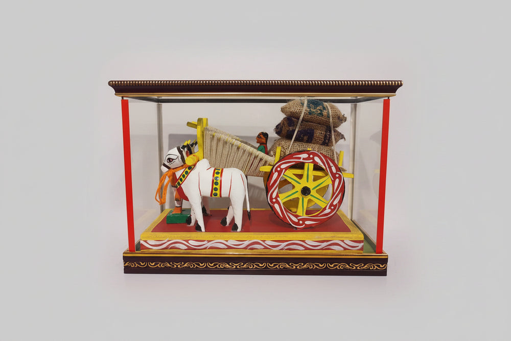 Village Life in Miniature – Kondapalli Bullock Cart Craft   Kondapalli Lacquerware