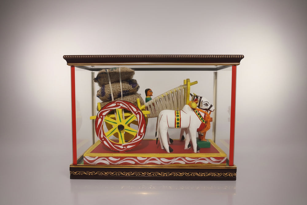 Village Life in Miniature – Kondapalli Bullock Cart Craft   Kondapalli Lacquerware