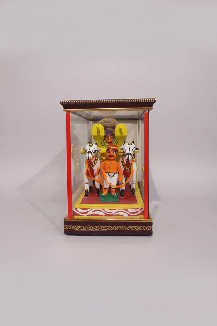 Village Life in Miniature – Kondapalli Bullock Cart Craft   Kondapalli Lacquerware
