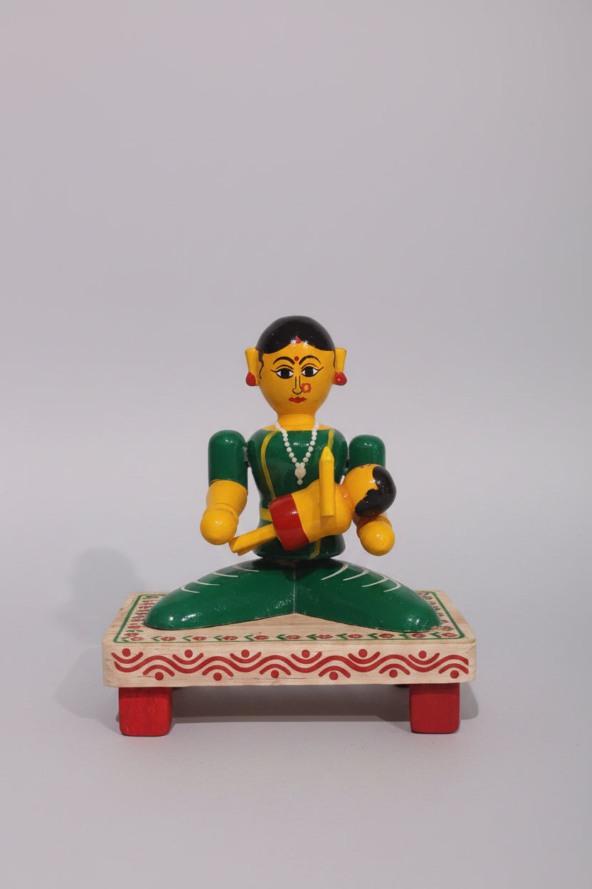 Eternal Bond – Etikoppaka Mother and Child   Etikoppaka Lacquerware