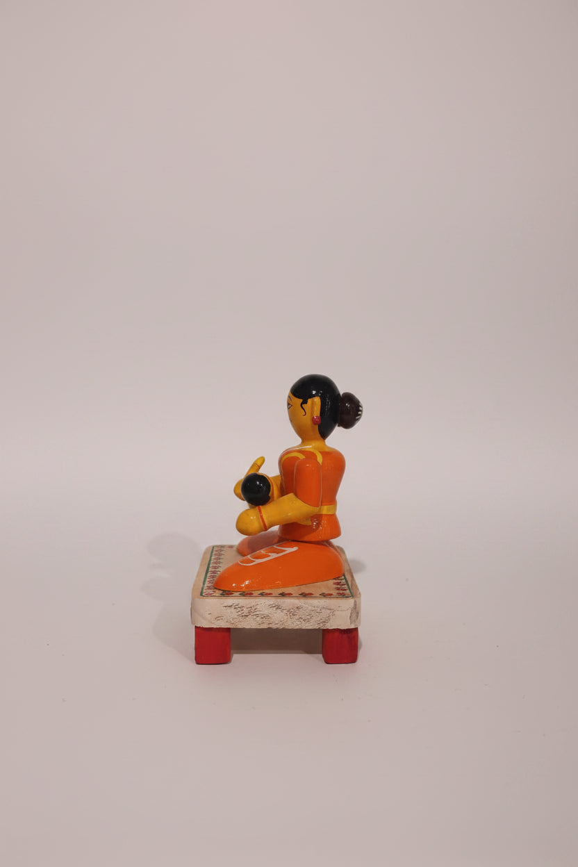 Eternal Bond – Etikoppaka Mother and Child   Etikoppaka Lacquerware