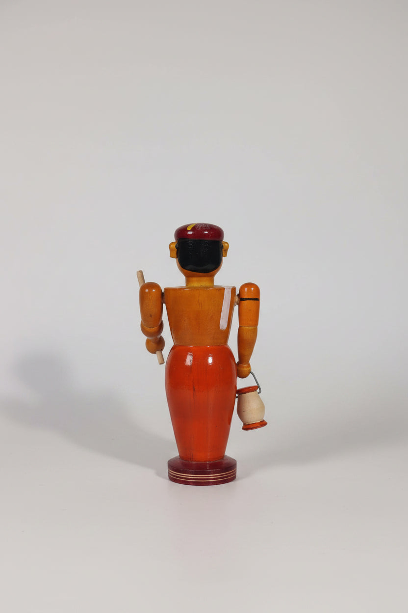 The Watchful Protector Etikoppaka Lacquerware   Etikoppaka Lacquerware