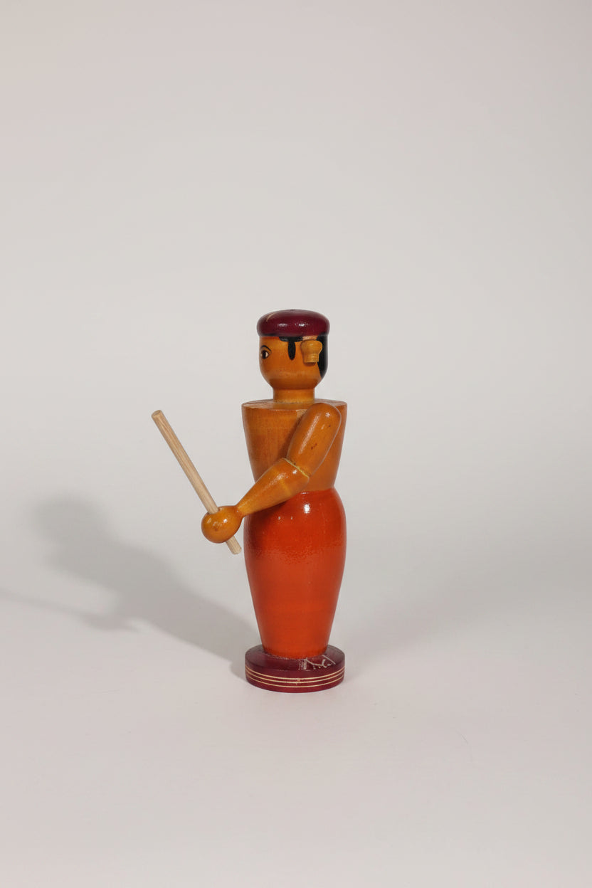 The Watchful Protector Etikoppaka Lacquerware   Etikoppaka Lacquerware