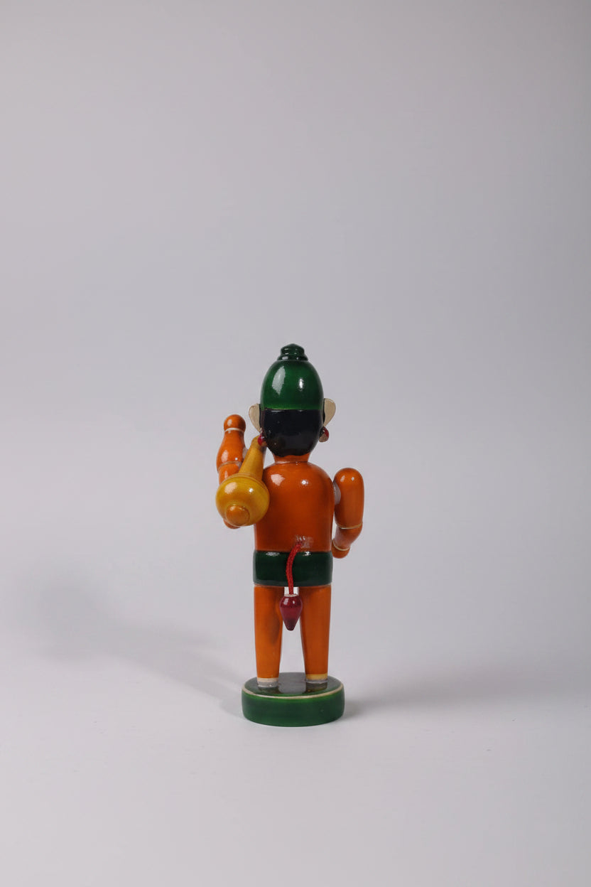 Etikoppaka Little Hanuman Wooden Statue   Etikoppaka Lacquerware