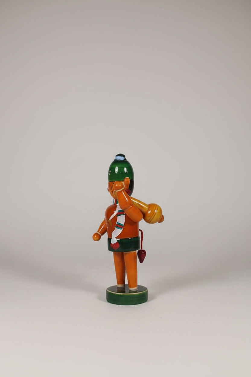Etikoppaka Little Hanuman Wooden Statue   Etikoppaka Lacquerware