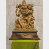 Divine Shiva & Parvati Statue – Traditional Handcarved Wooden Art