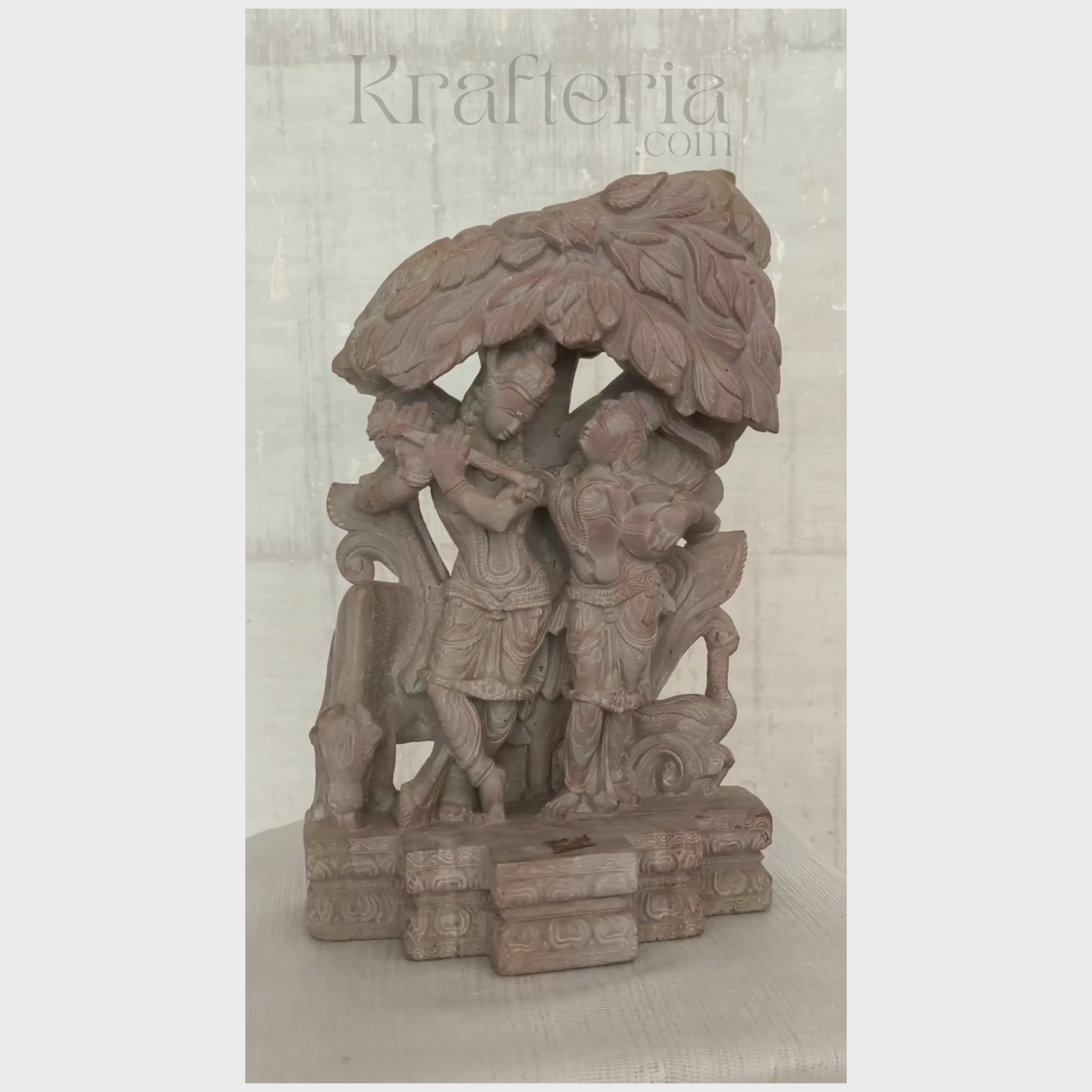Elegant Radha Krishna Statue – Spiritual Emblem of Devotion