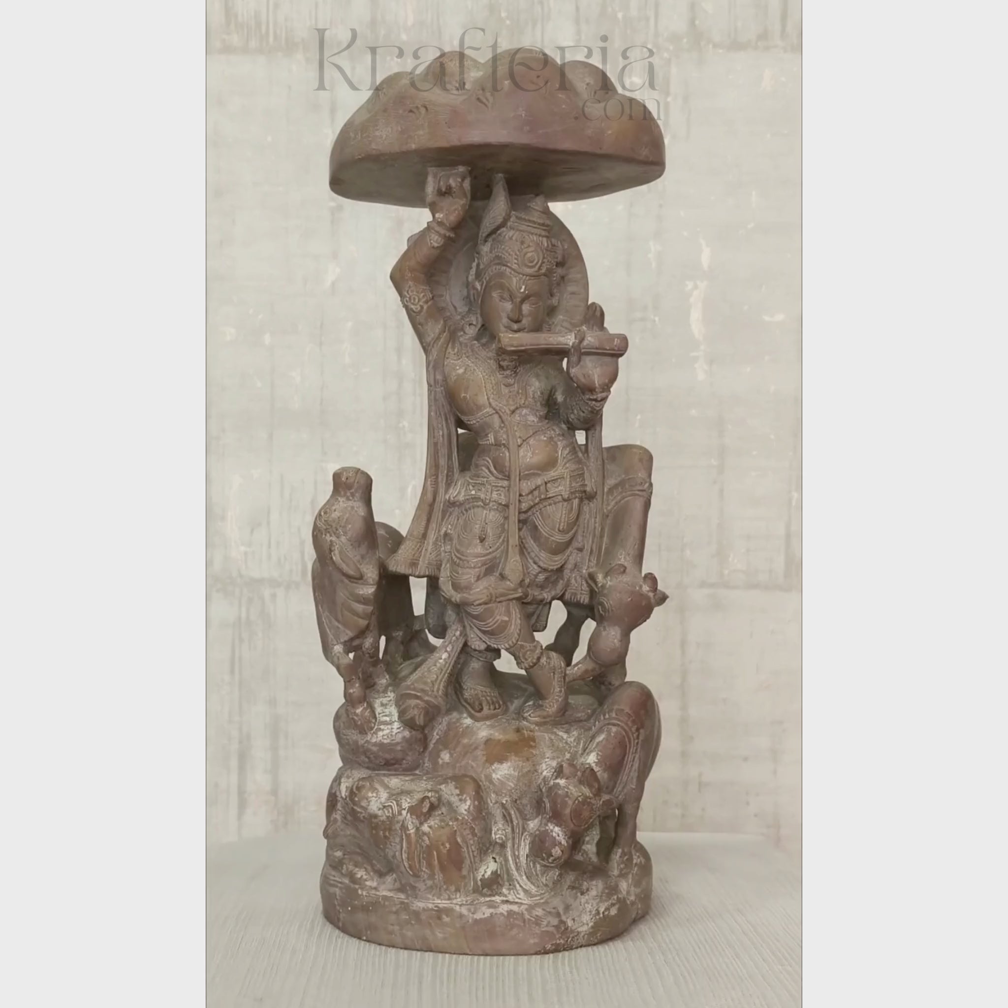 Lord Krishna Murti – Beautiful Art of the Supreme God