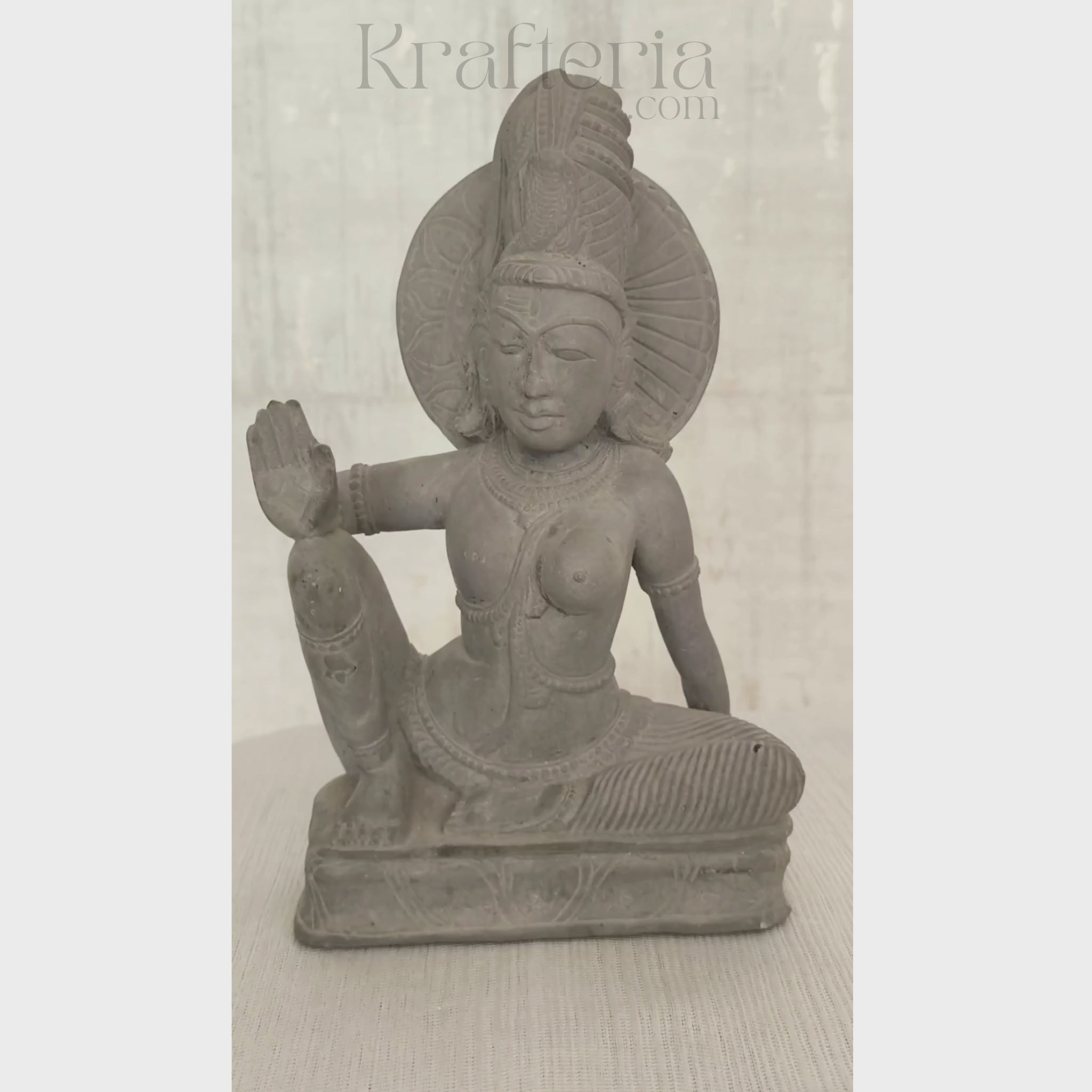 Sculpture of Ardhanareshwara – Celebrating the Union of Shiva and Parvati