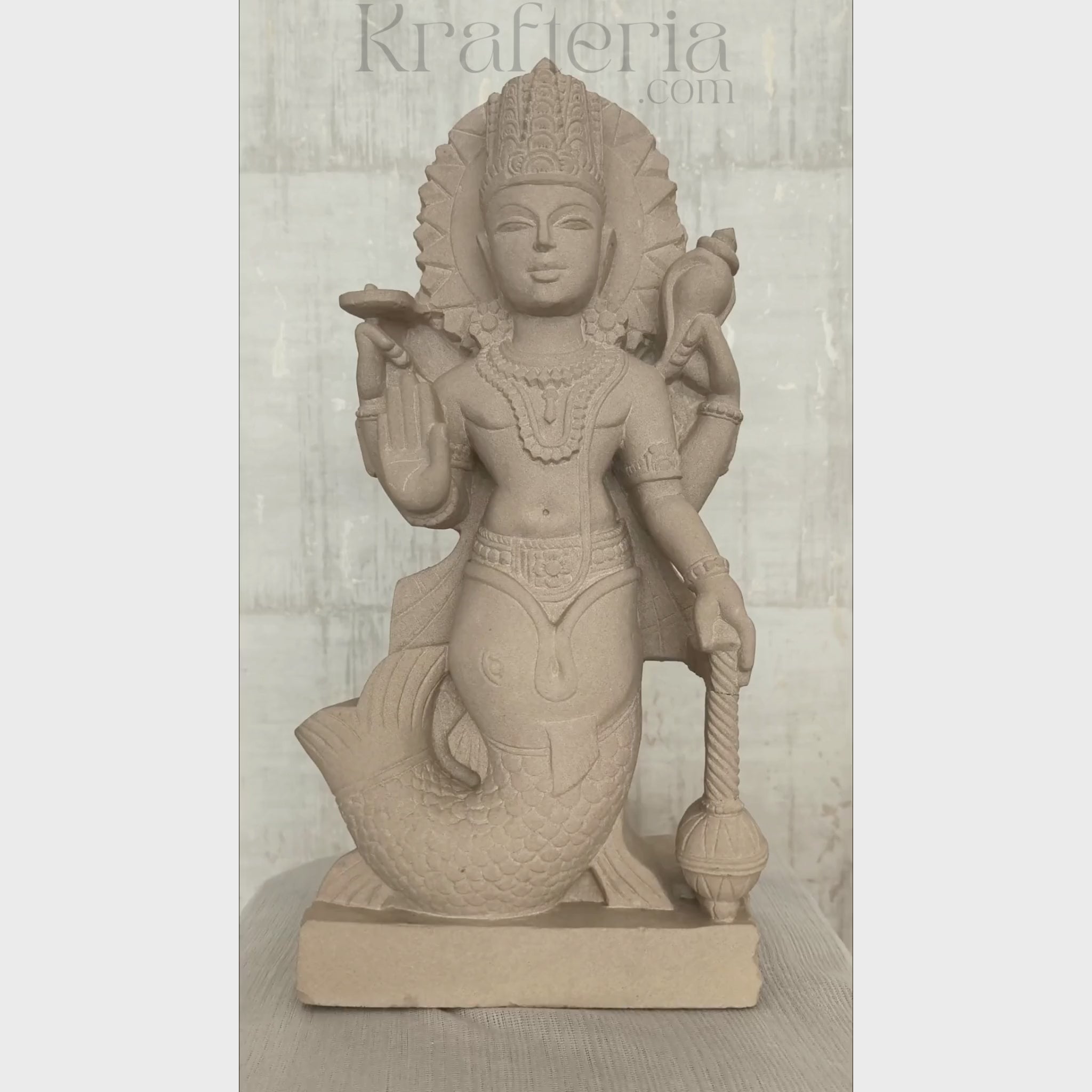 Bhagwan Vishnu in Matsya Rup