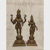 Panchaloha Parvathi & Shiva Idol Antique Finish